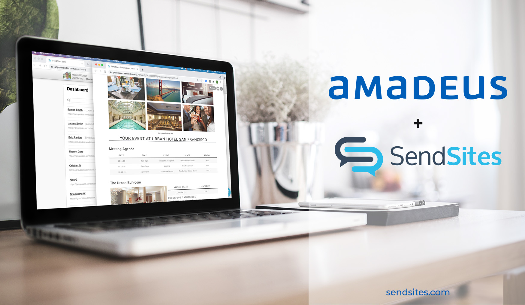 SendSites-Amadeus-Partners